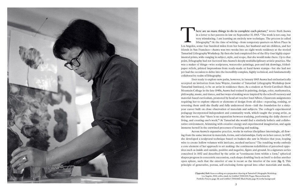 Ruth Asawa: Tamarind Prints