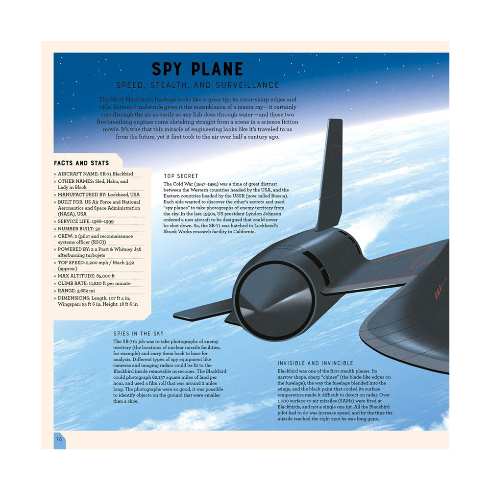 Interior page; illustration and text