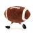 Front view of Football plush toy.