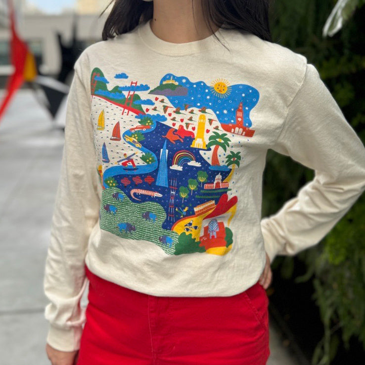 Ayca Kilicoglu San Francisco Everywhere Long Sleeve T-Shirt