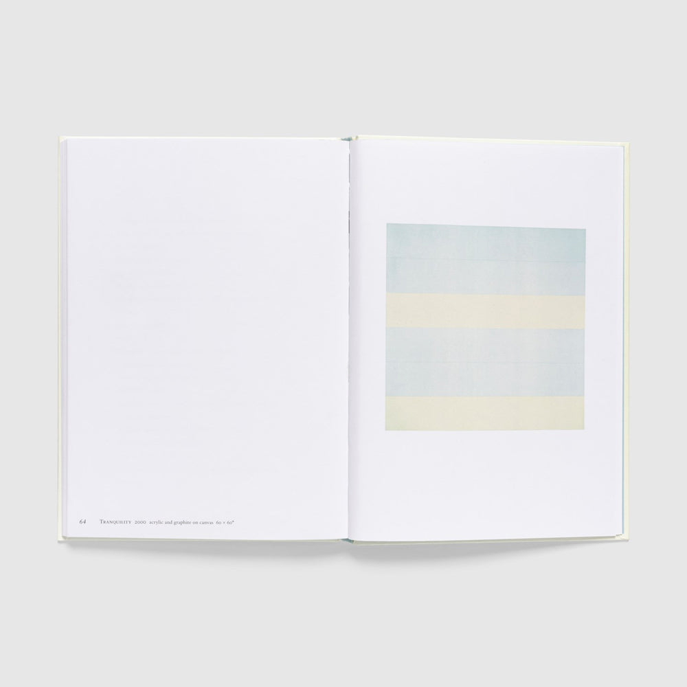 Open book with a minimalist design on a white background