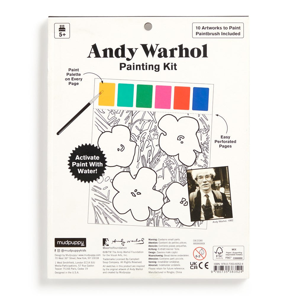 Andy Warhol Painting Kit - SFMOMA Museum Store