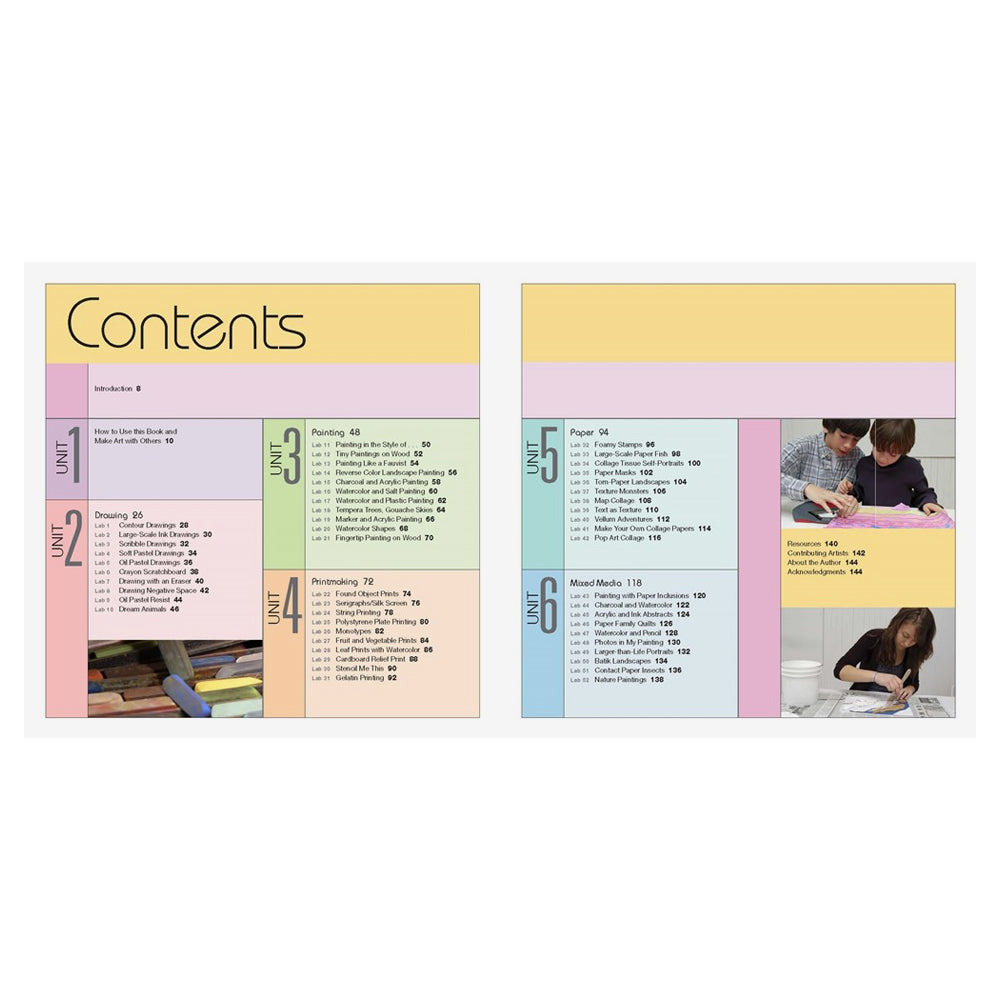 'Art Lab for Kids' book cover.