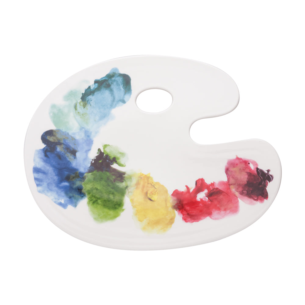 Artist Palette Cheese Tray