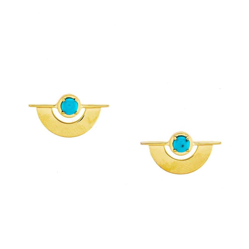 Aruna Turquoise Studs