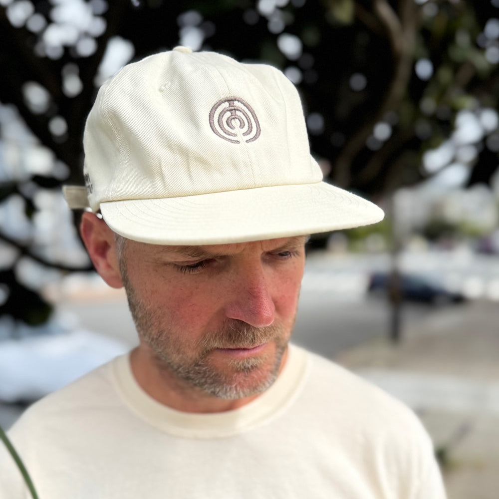 Ruth Asawa Form Within A Form Adjustable Hat facing left