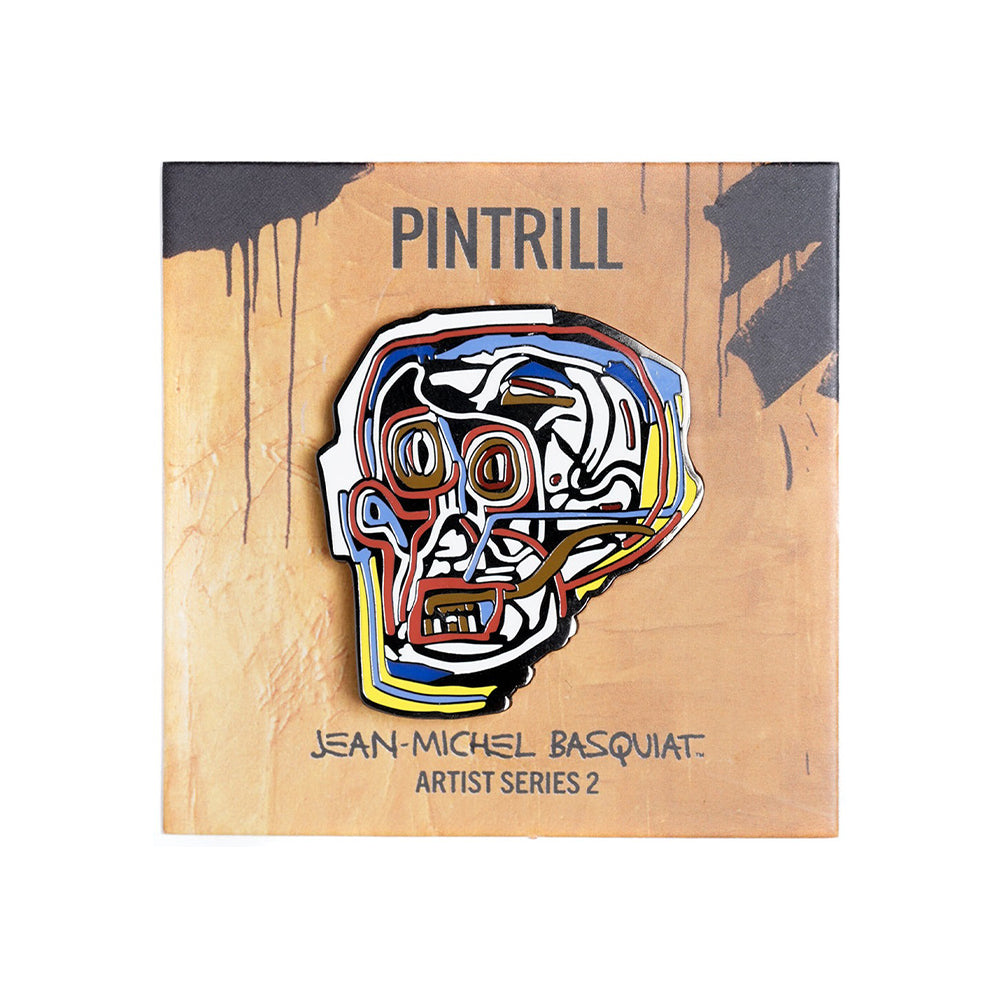 Basquiat Mask Pin