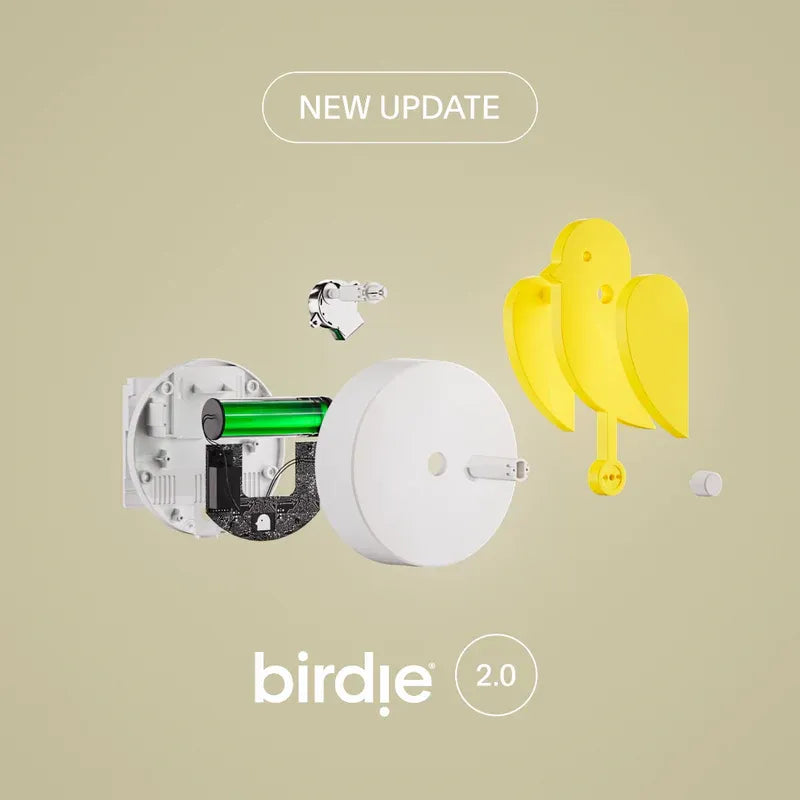 Birdie® 2.0 Air Quality CO2 Sensor: Yellow