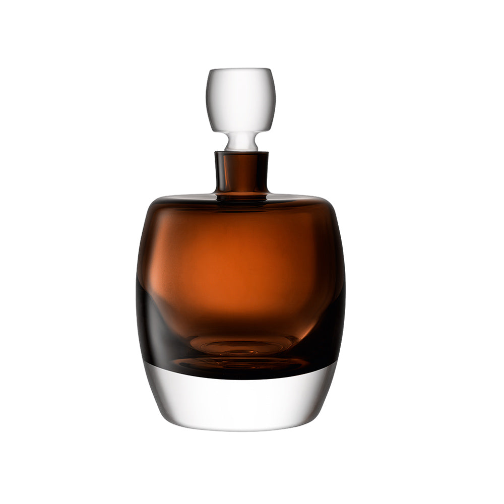 Whiskey Club Decanter: Peat Brown - SFMOMA Museum Store