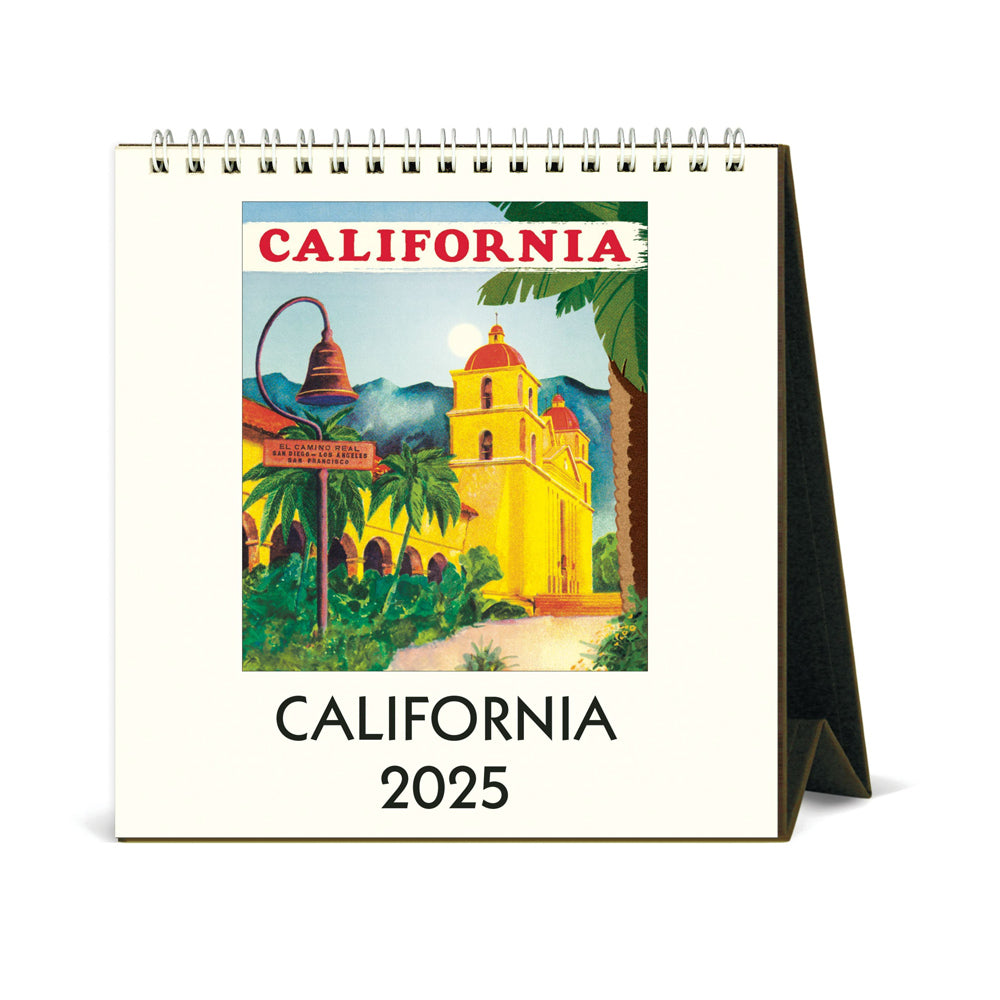 Cover of 2025 California Mini Cavallini Calendar