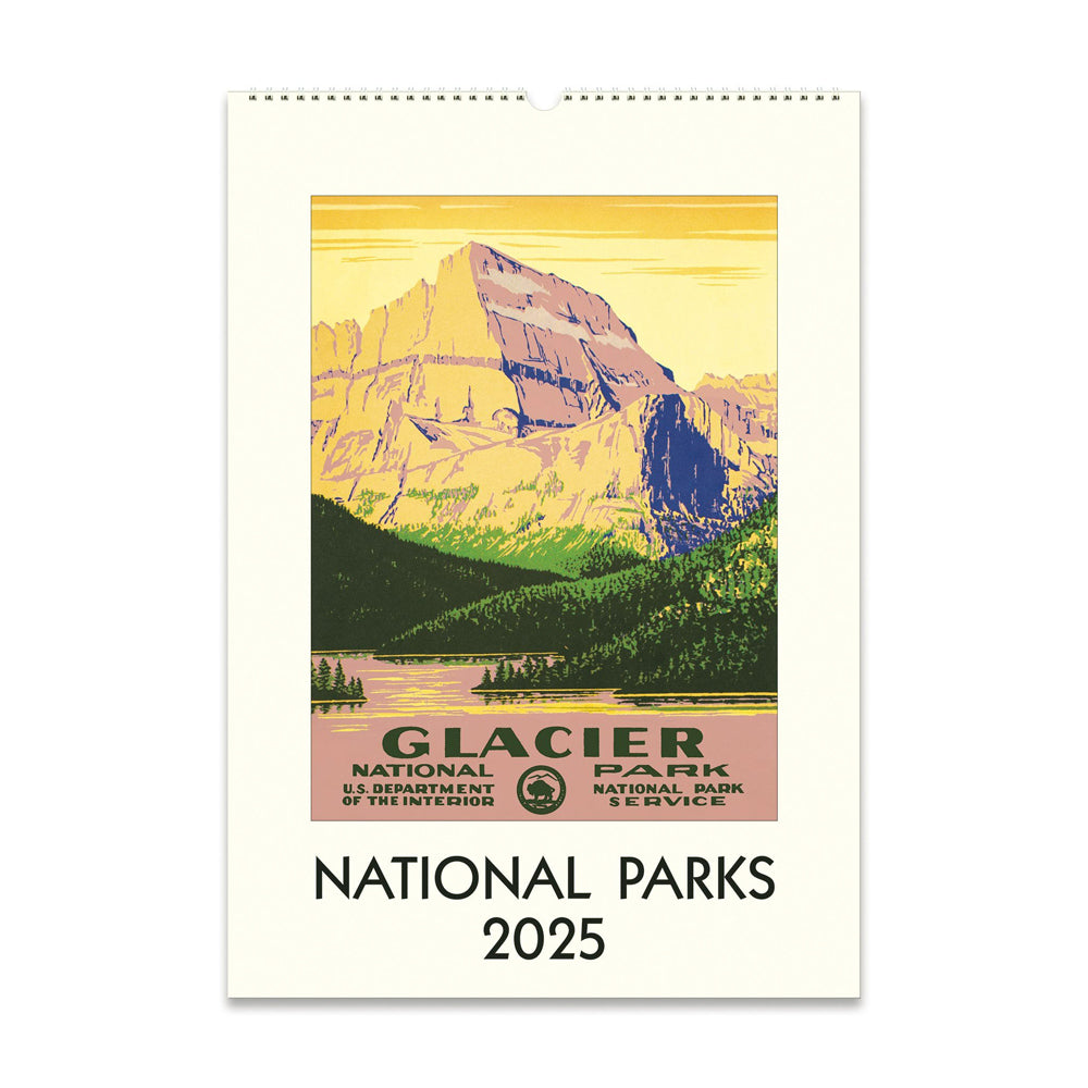 Cover of 2025 National Parks Wall Calendar