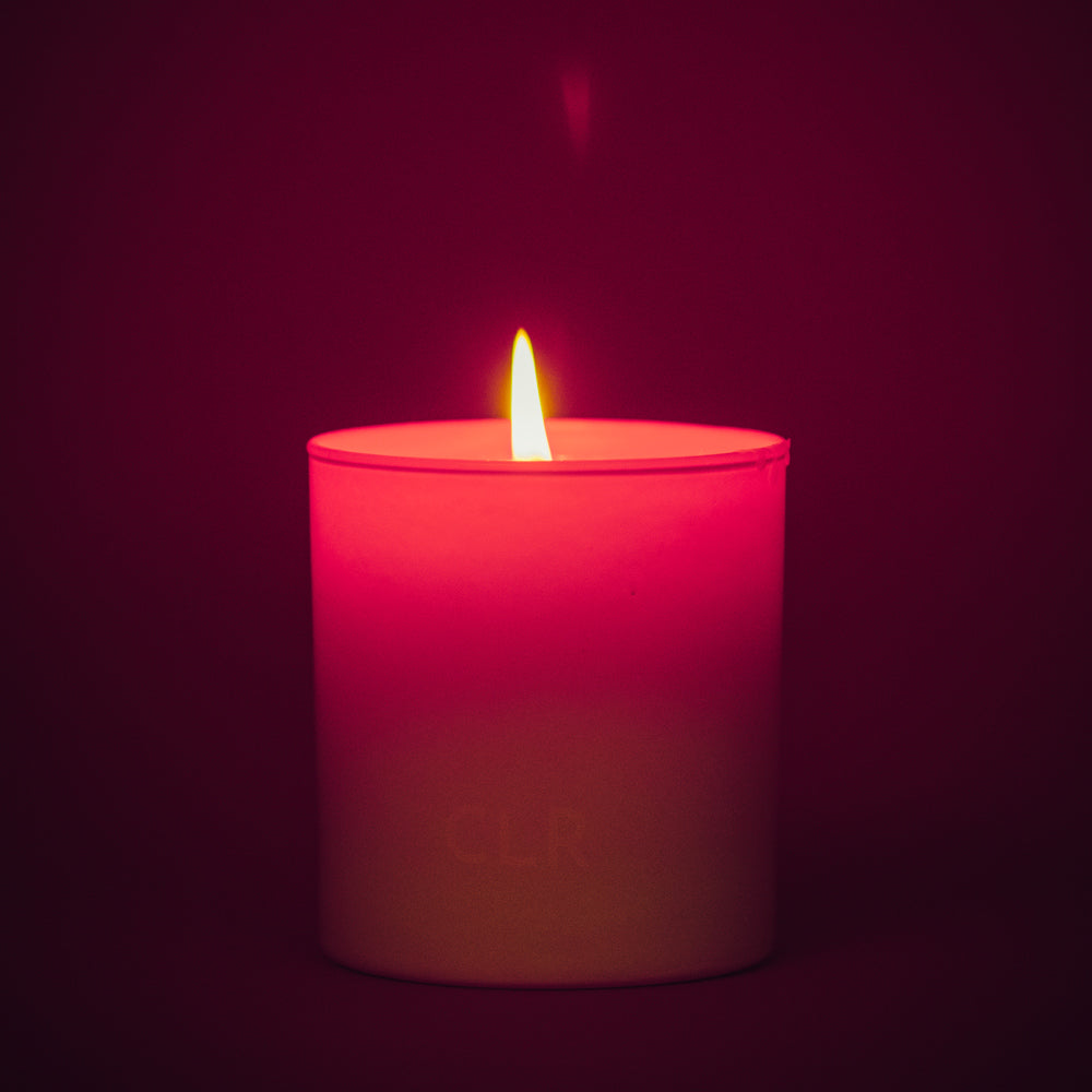CLR Hot Pink Candle with box.