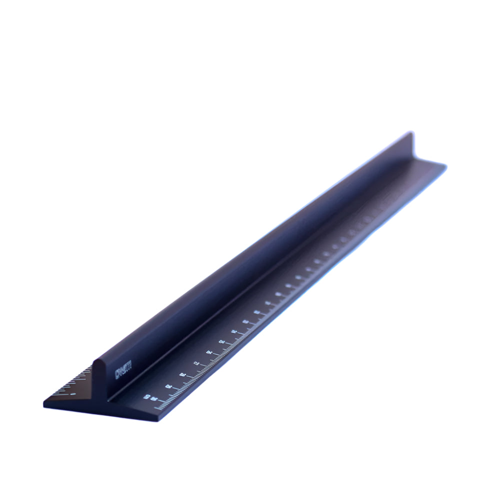 Canetti 12-inch Black Ruler - SFMOMA Museum Store