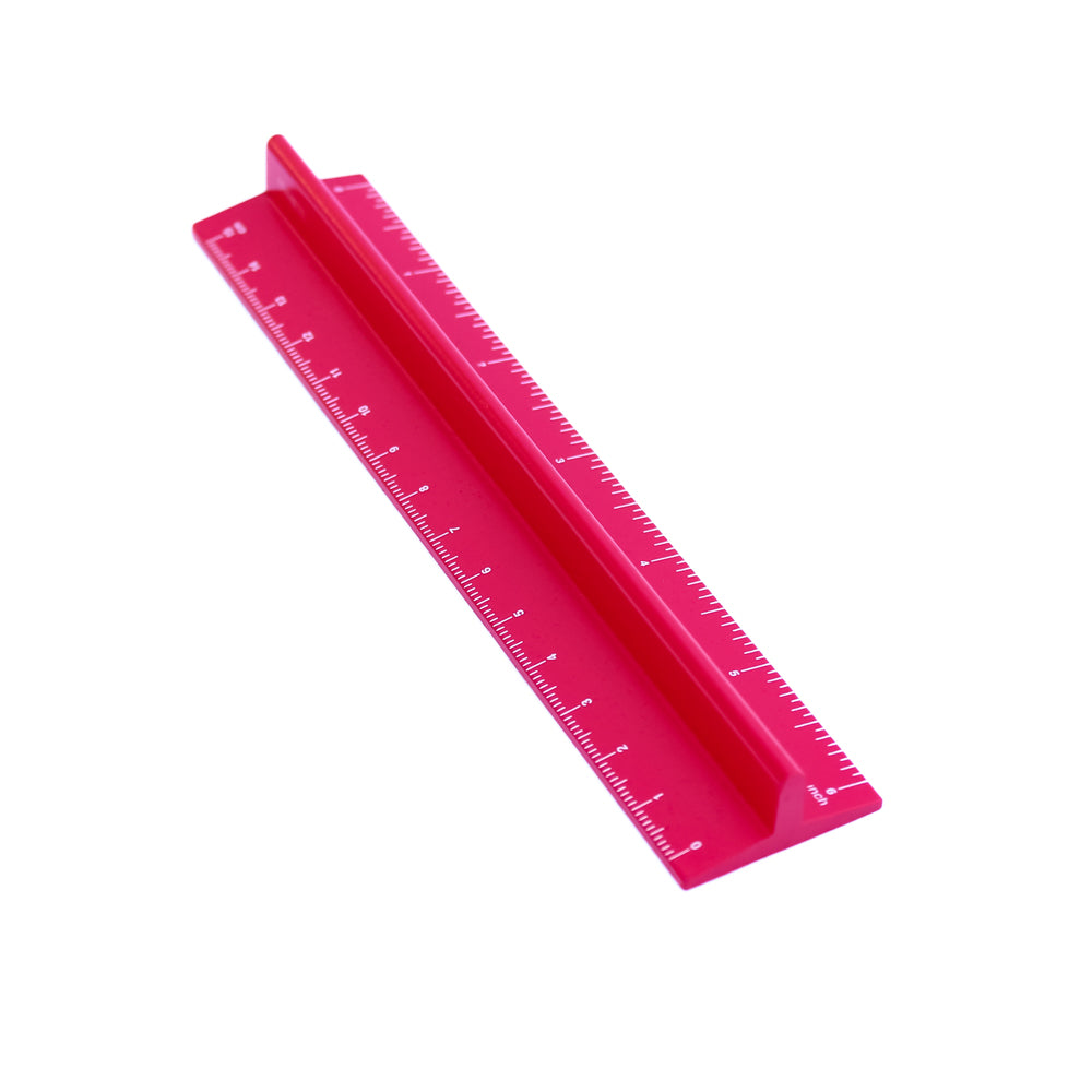 centimeter ruler pigment セットアップ Westcott Metal Zero Centering Ruler - 18