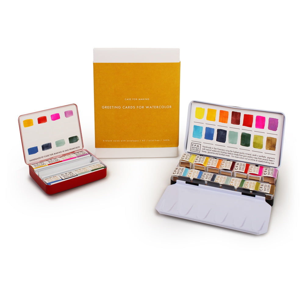 CFM 14 Paint Custom Watercolor Palette with other CFM products
