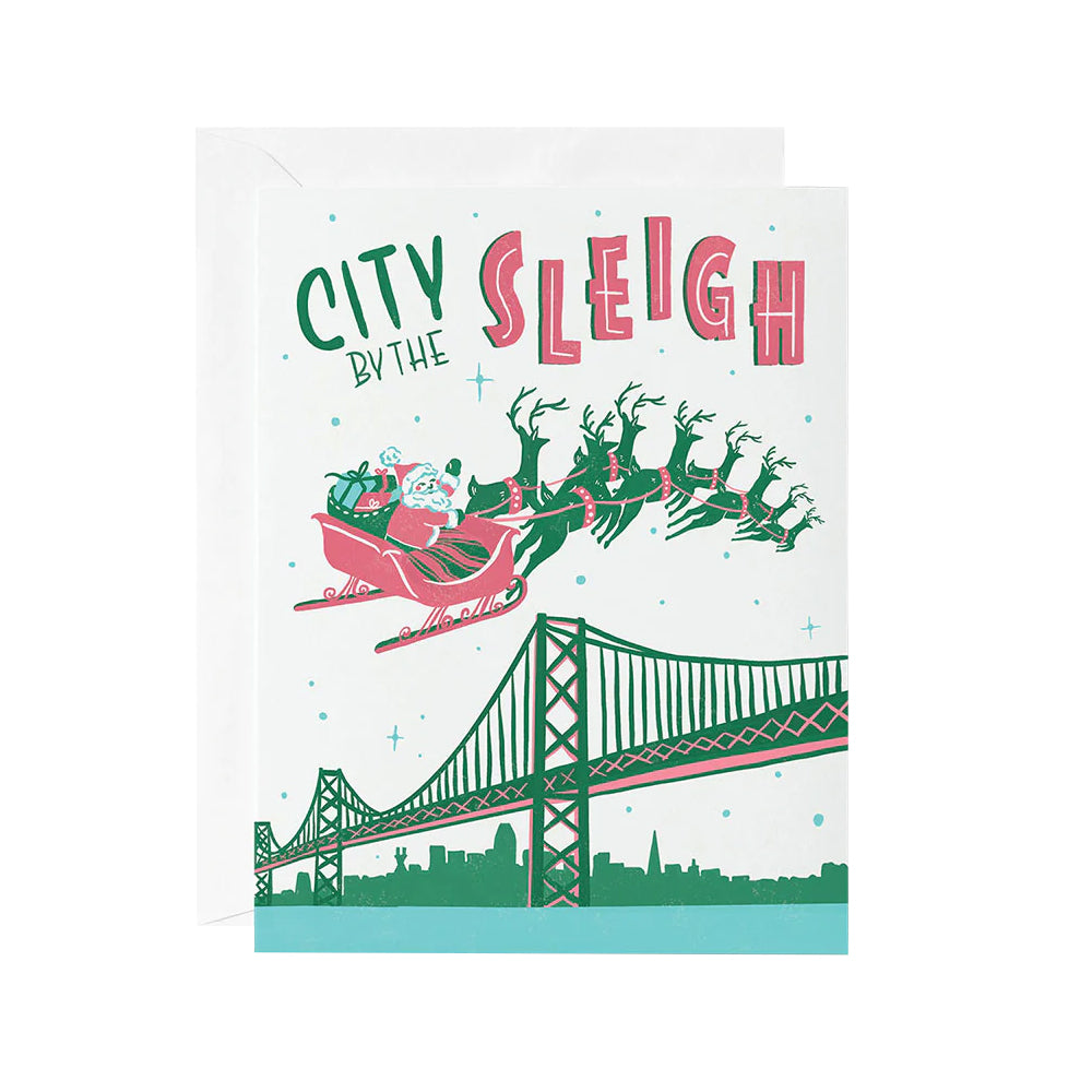 City by the Sleigh Holiday Cards