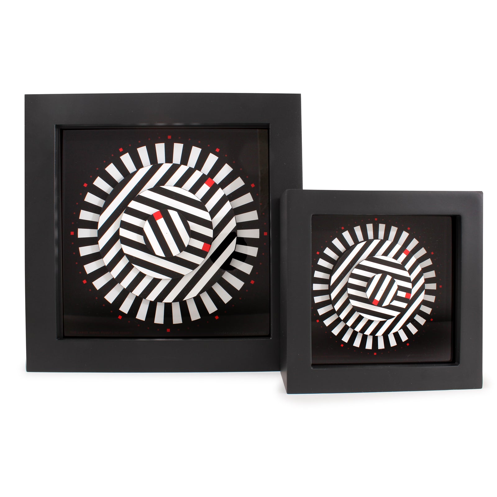 SFMOMA Turret Logo Clever Clock: Medium front view