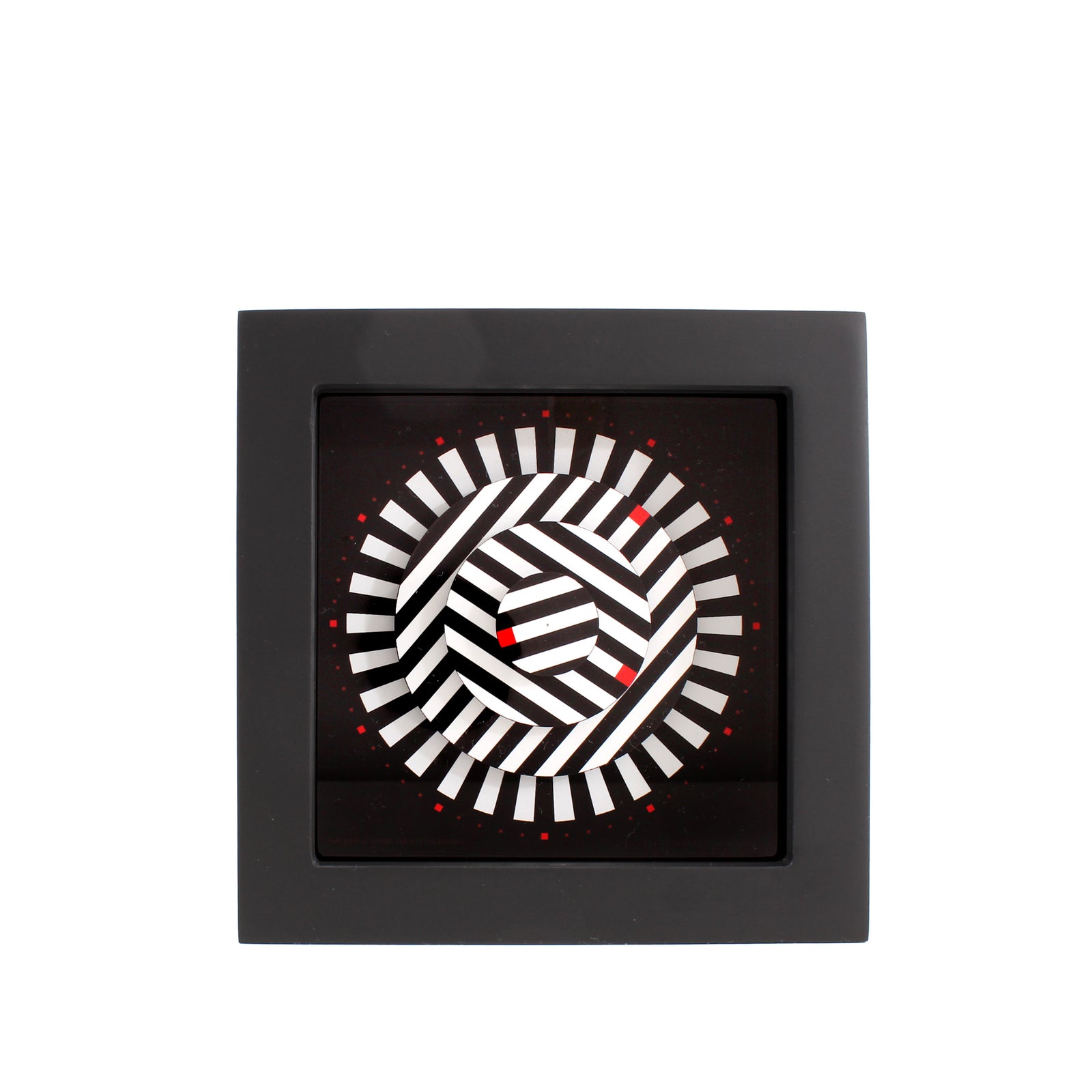 SFMOMA Turret Logo Clever Clock: Small - front view