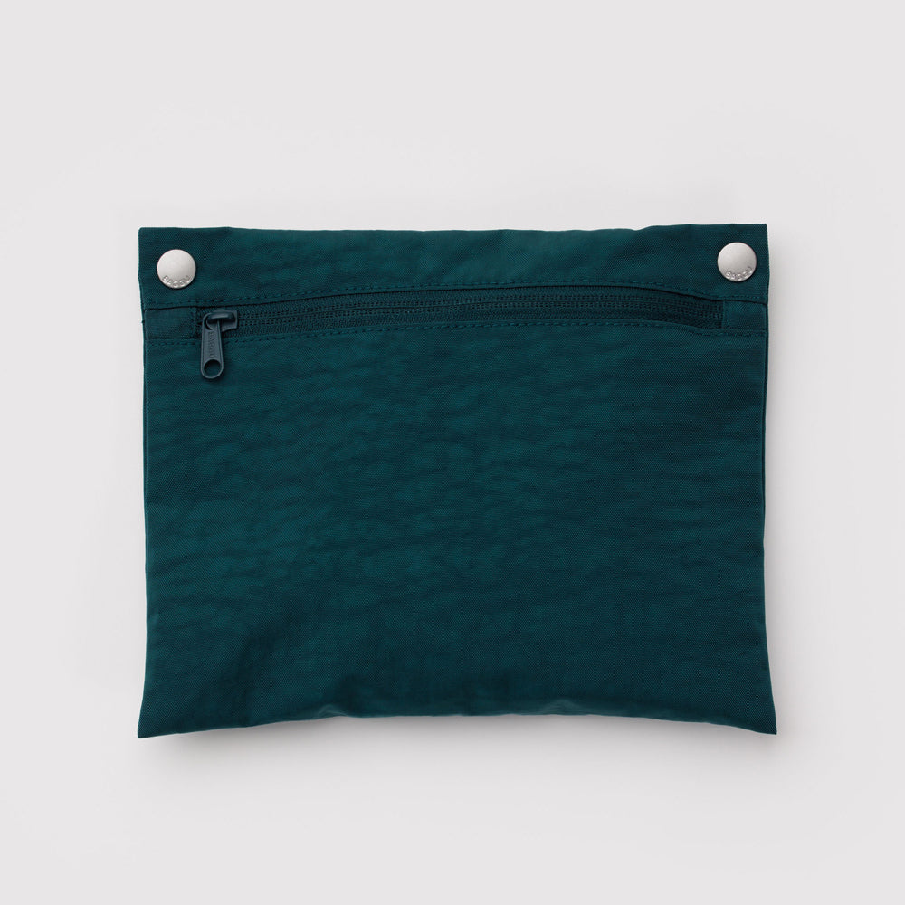 Deep sea pouch with a zipper on a light gray background