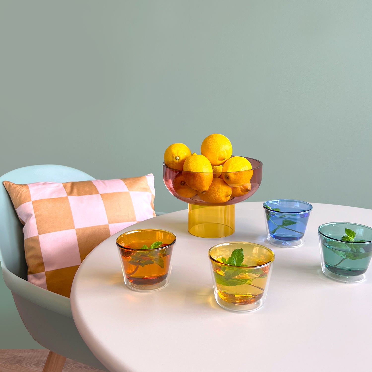 Rocks Double-Wall Glasses Set of 4 - SFMOMA Museum Store