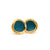 Small Coral Reef Studs: Teal 