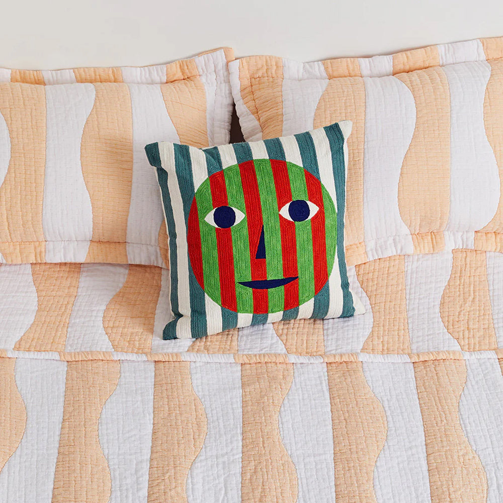 Everybody Face Pillow Cover