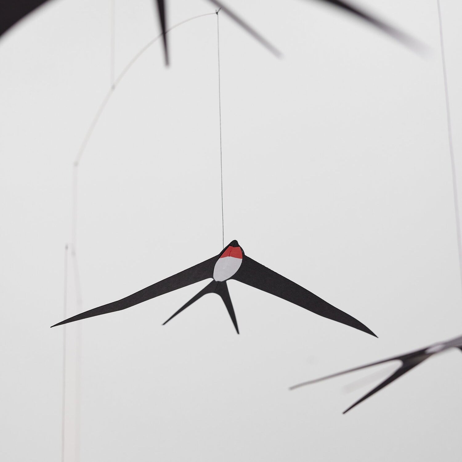 5 Flying Swallows Mobile