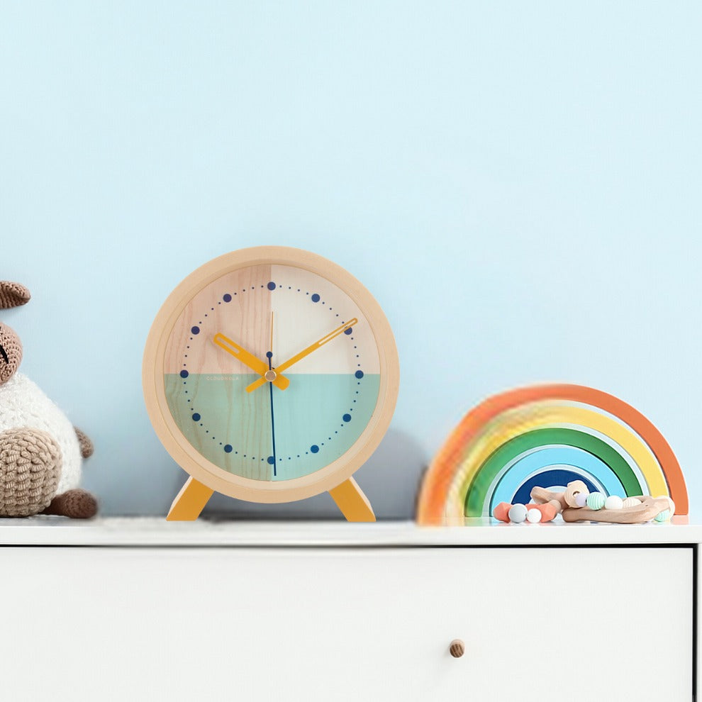 Alarm clock in kids room.