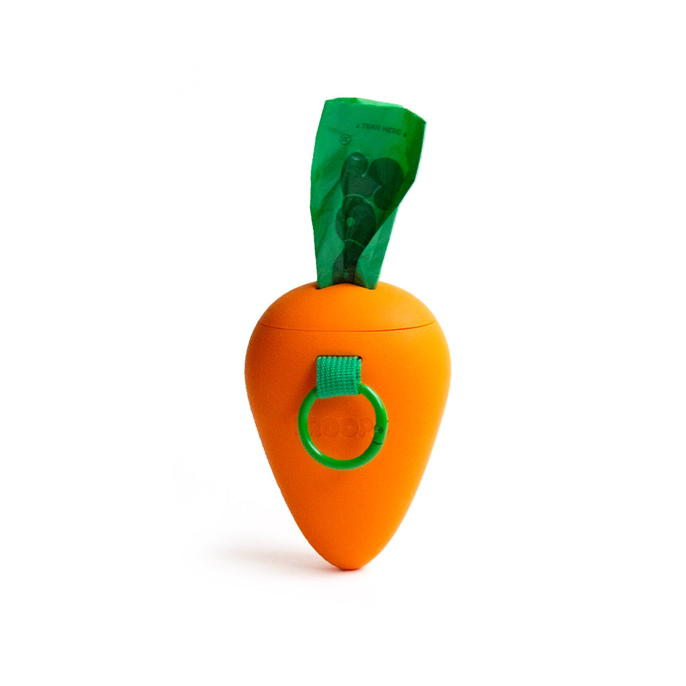 Carrot Froops Bag Holder front view.