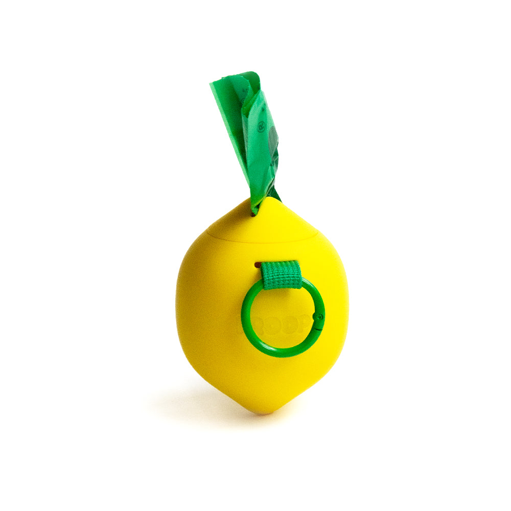 Lemon Froops Bag Holder - back view.