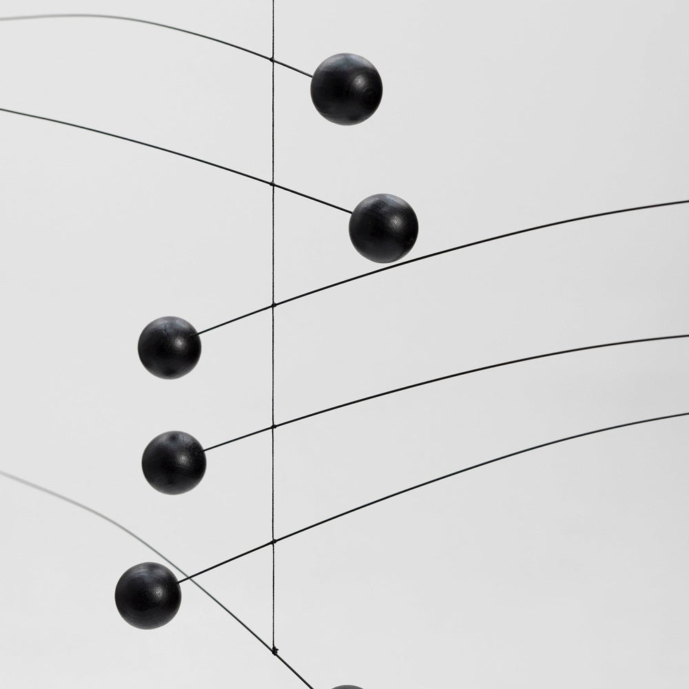 Close-up mobile on a white background