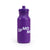 SFMOMA Get in the Game Water Bottle: Purple GITG logo side