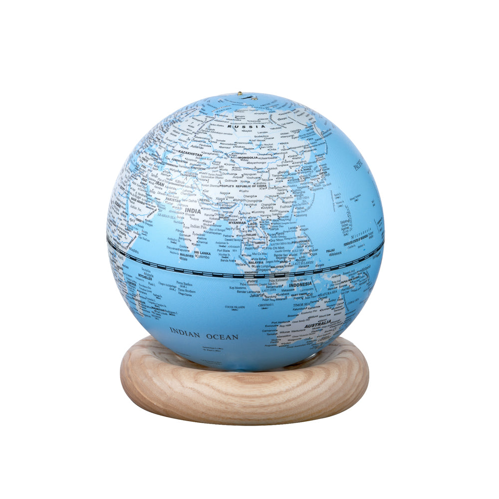 Mini Globe: White Ash 