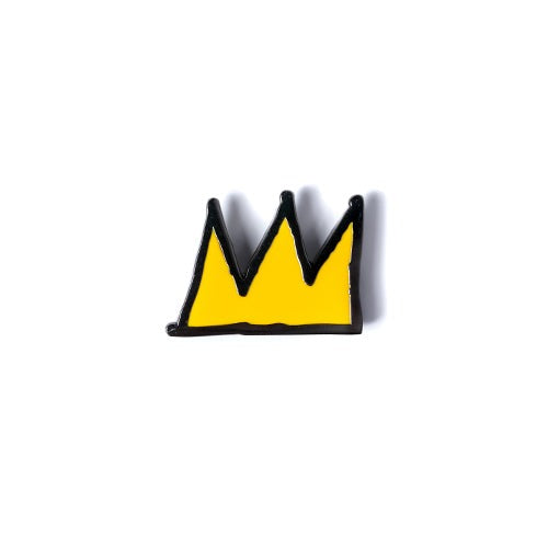 Basquiat Crown Pin