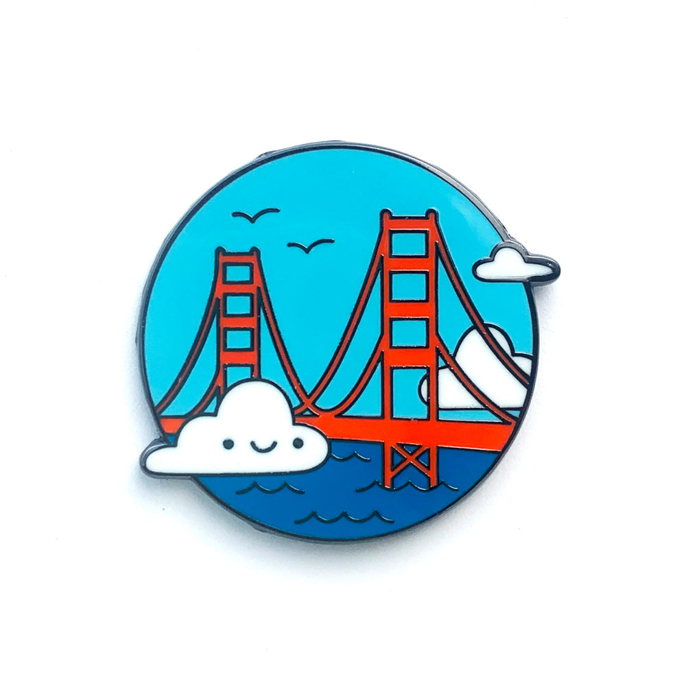 Golden Gate Bridge Pin - SFMOMA Museum Store