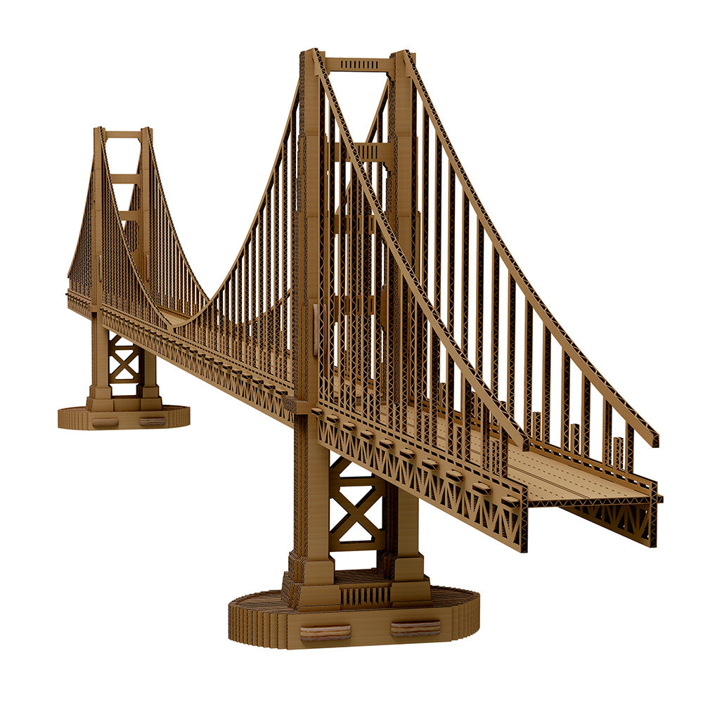 Golden Gate 3D Cardboard Puzzle Sculpture - SFMOMA Museum Store