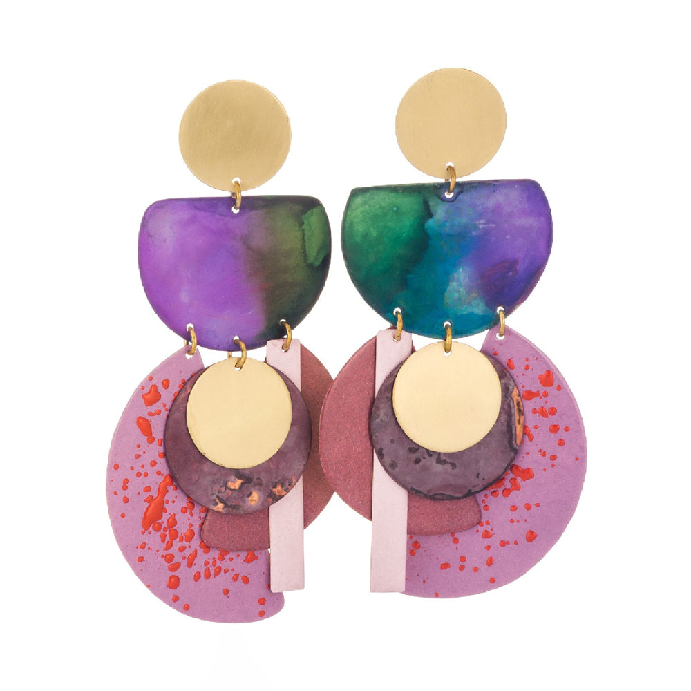 Good Fortune Galaxy Mix Earrings