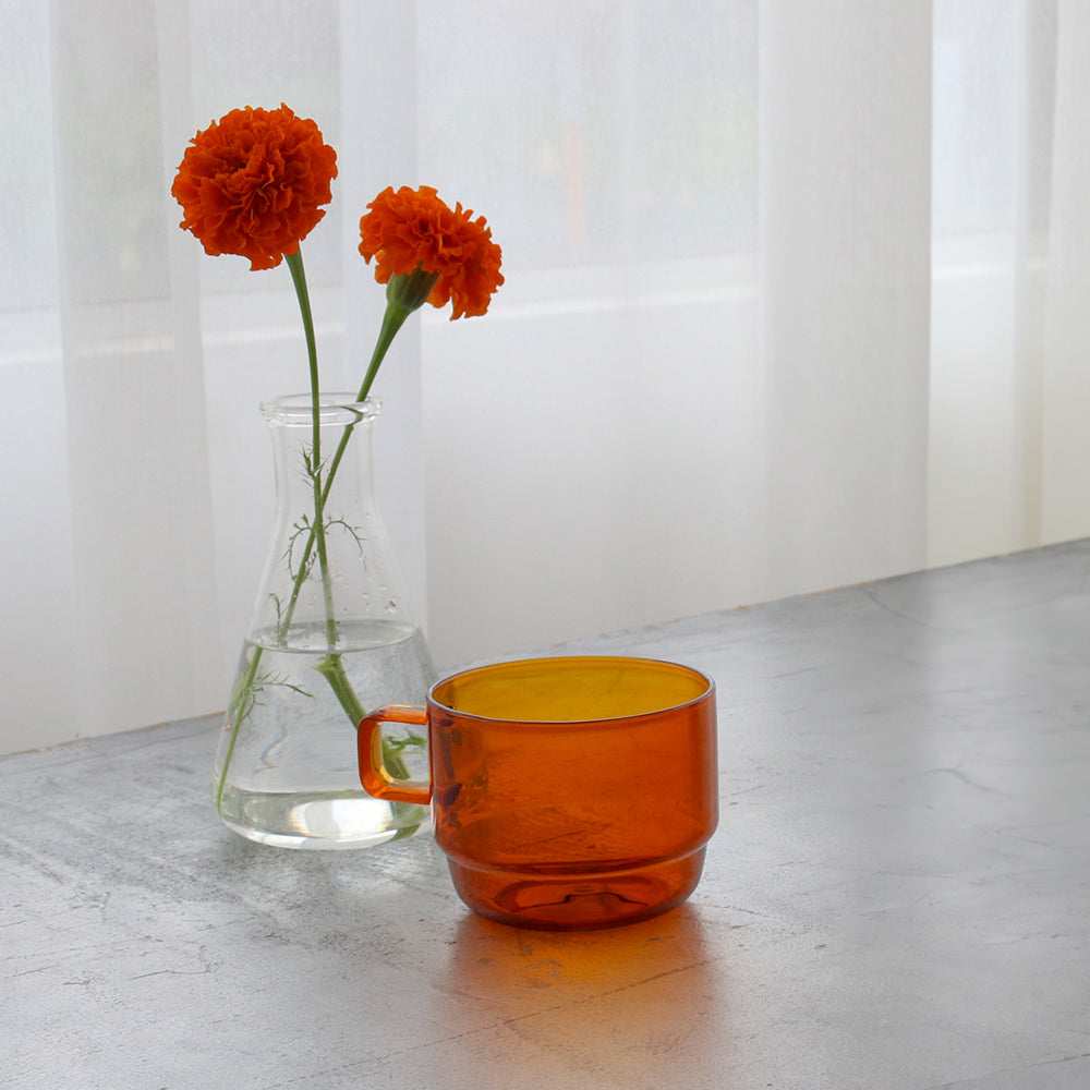 HARIO Amber Stackable Mug