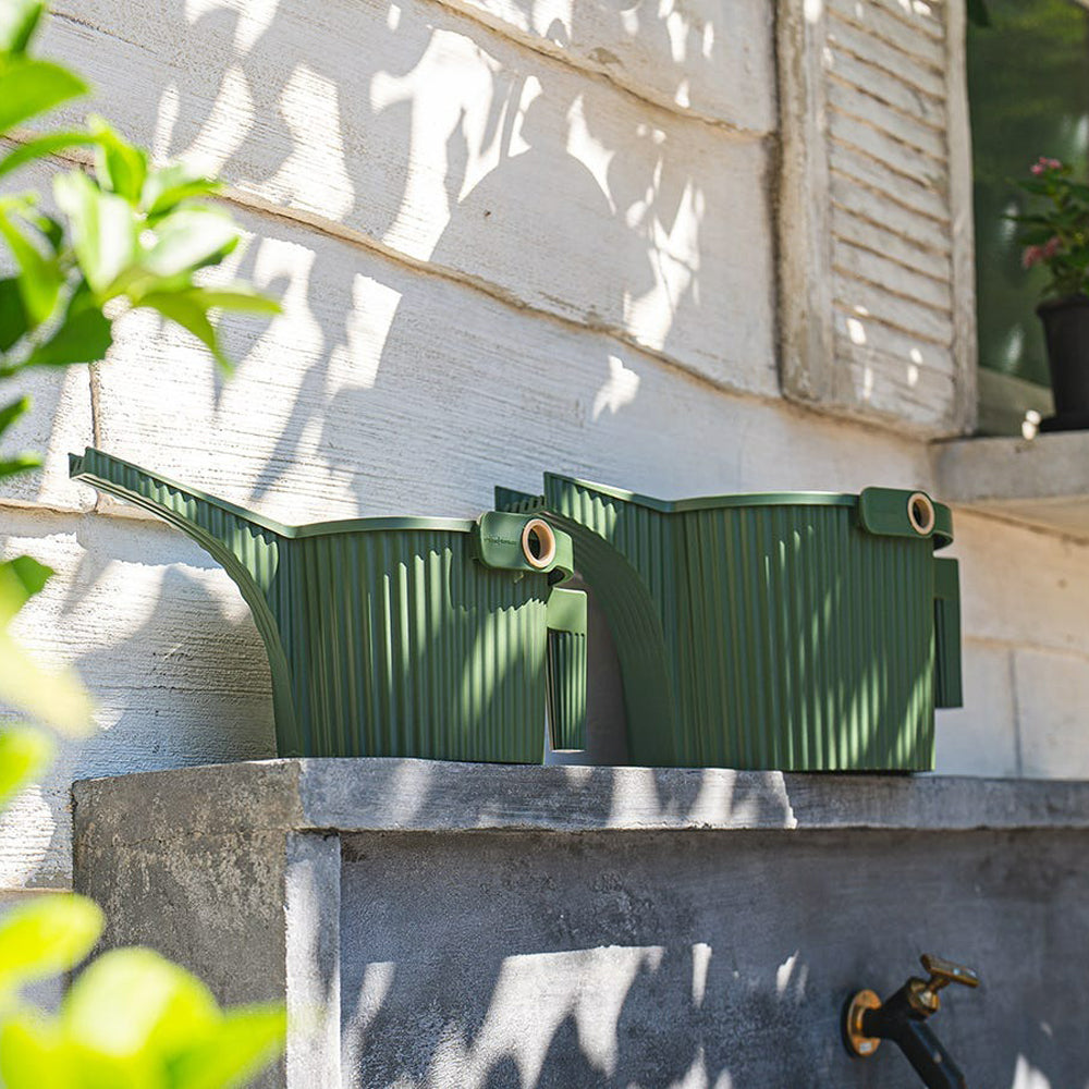plastic watering can for plants Hachiman Large Garden Beetle Green Watering Can