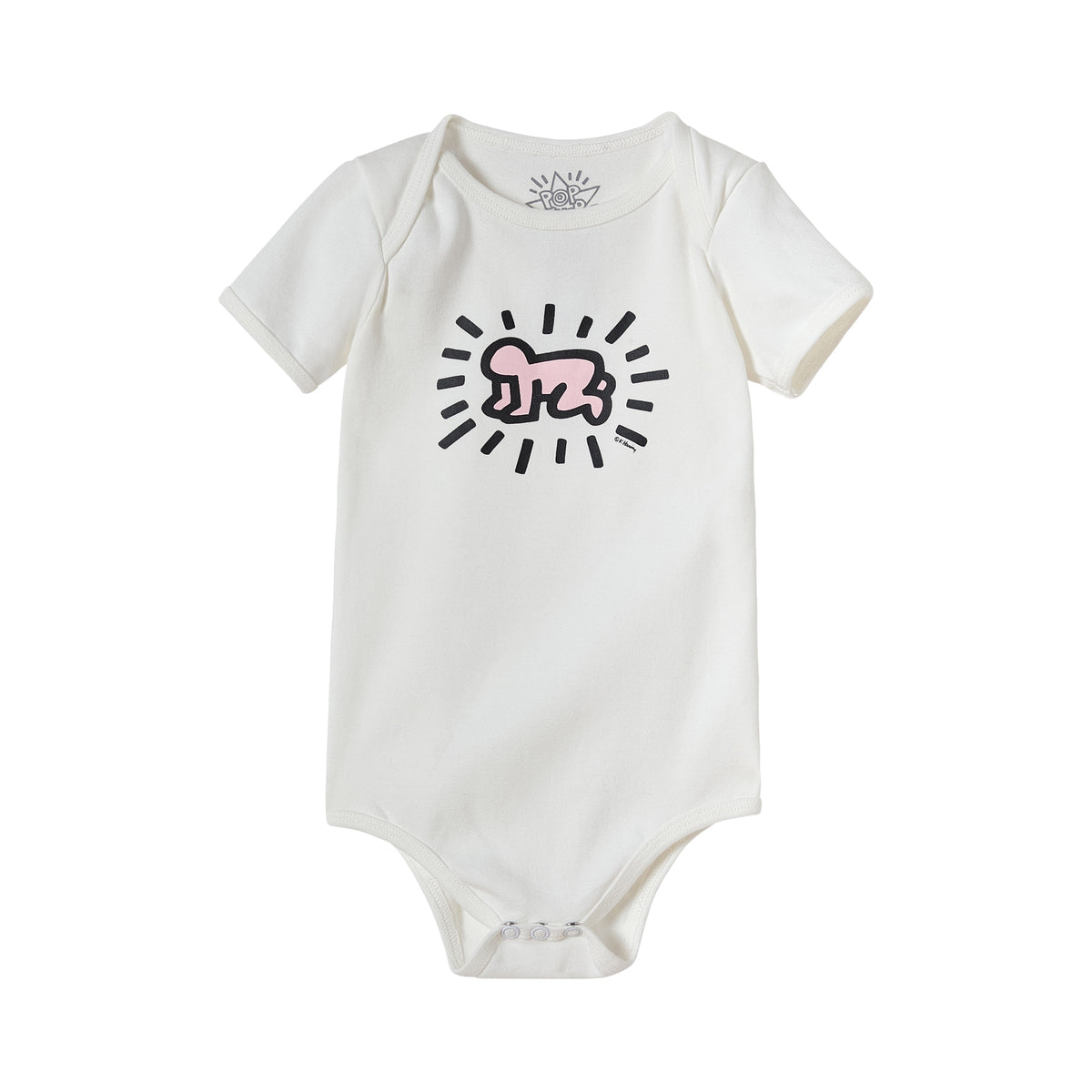 Pink Radiant Baby Onesie 6–12 Months