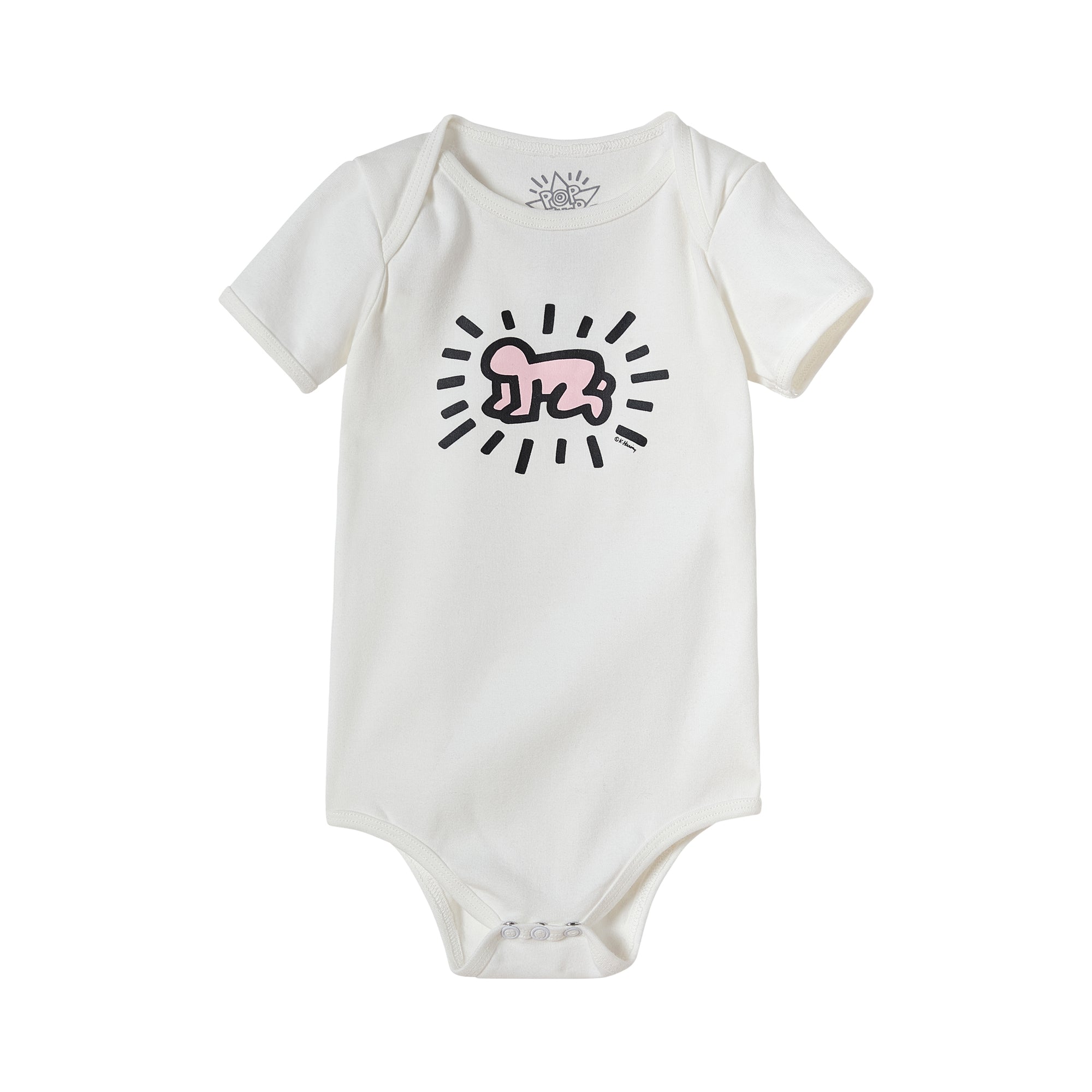 Pink Radiant Baby Onesie 6–12 Months