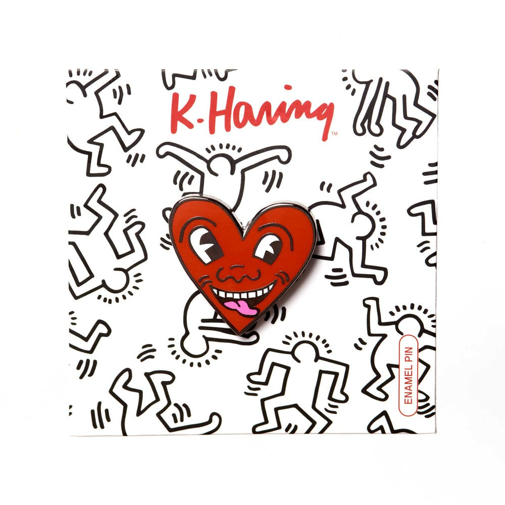 Keith Haring ピンバッジ Haring Heart Pin - SFMOMA Museum Store