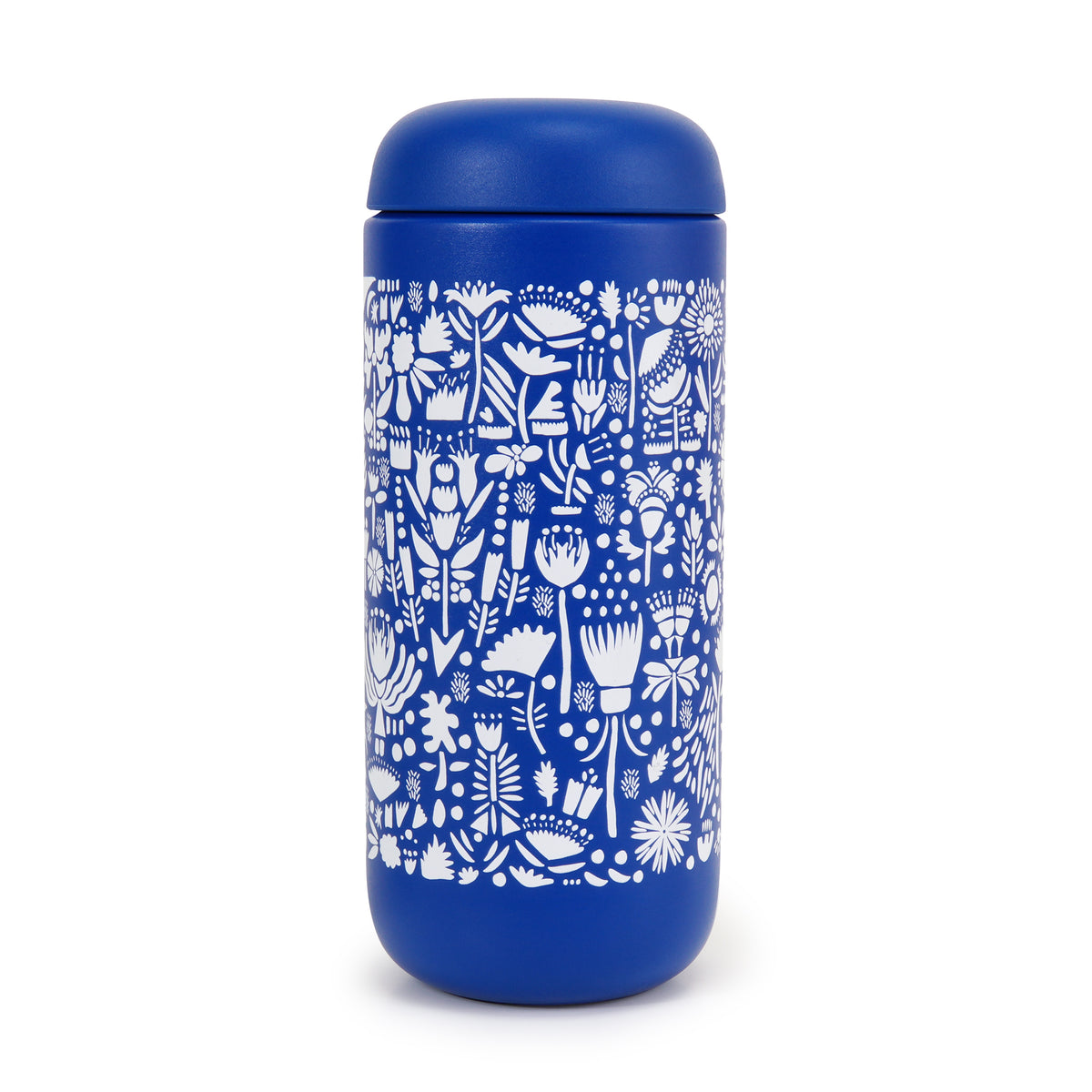 SFMOMA Henri Move Mug: Cobalt Blue on white