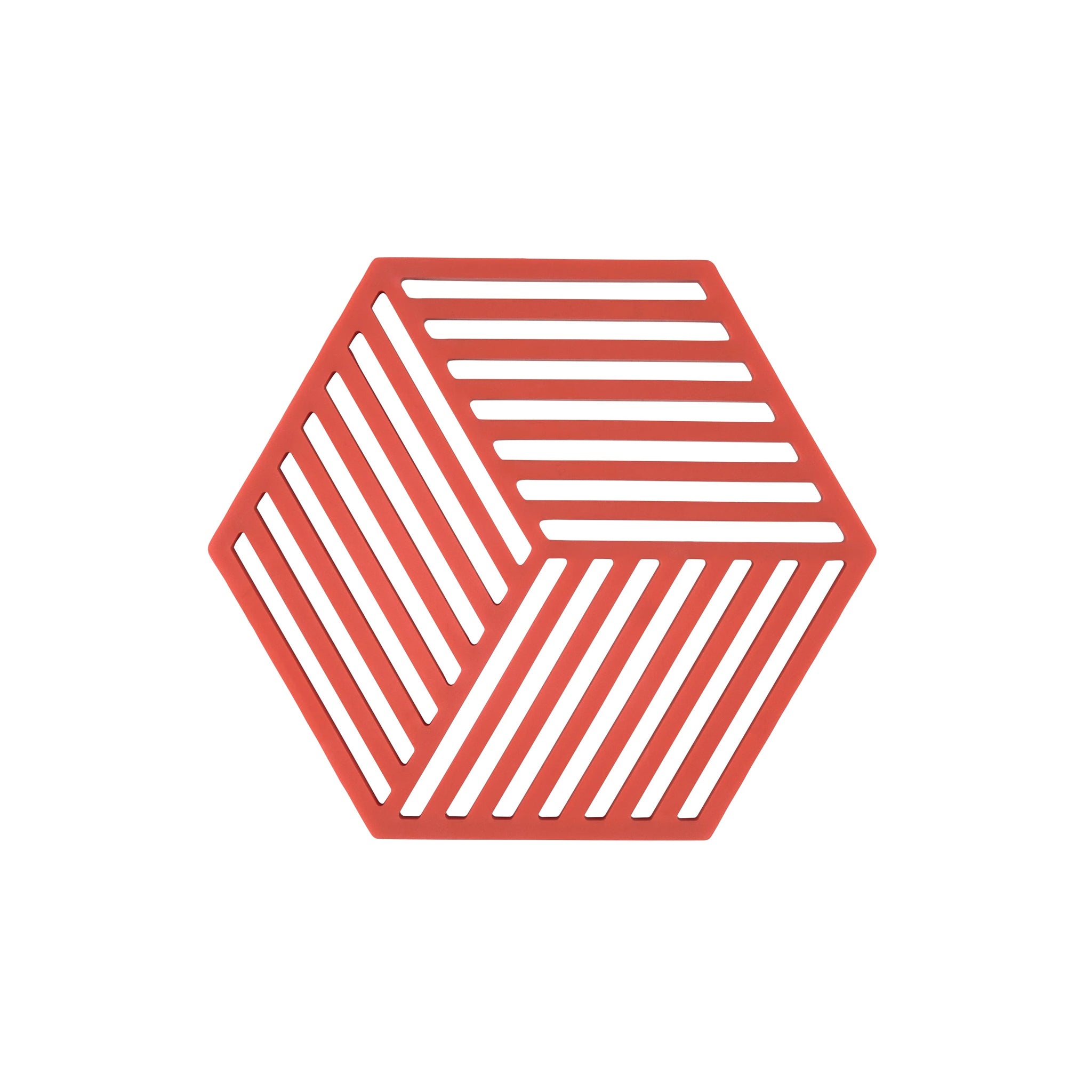 Hexagon Trivet: Burned Red - SFMOMA Museum Store