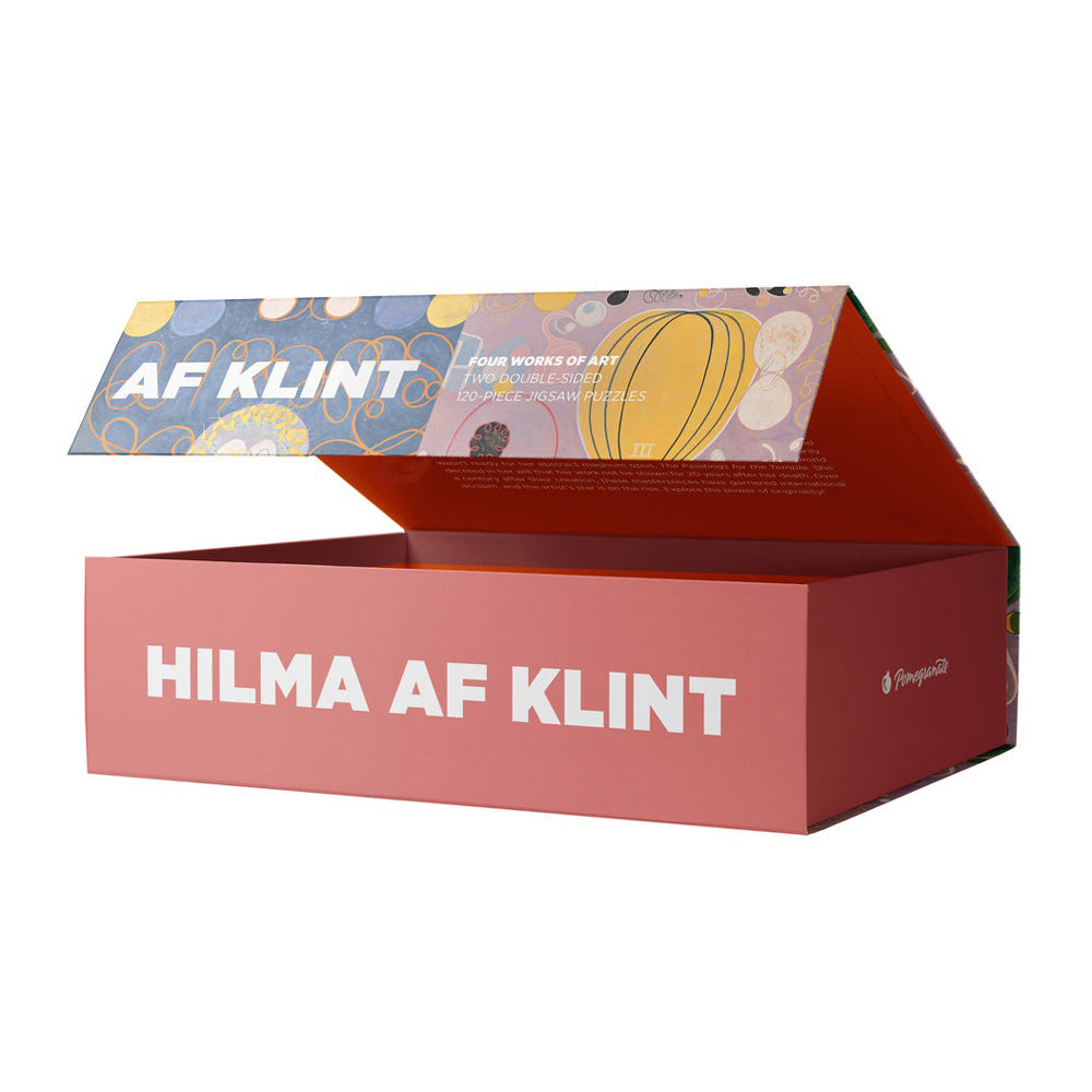 Hilma af Klint 120-Piece Double-Sided Jigsaw Puzzle Set