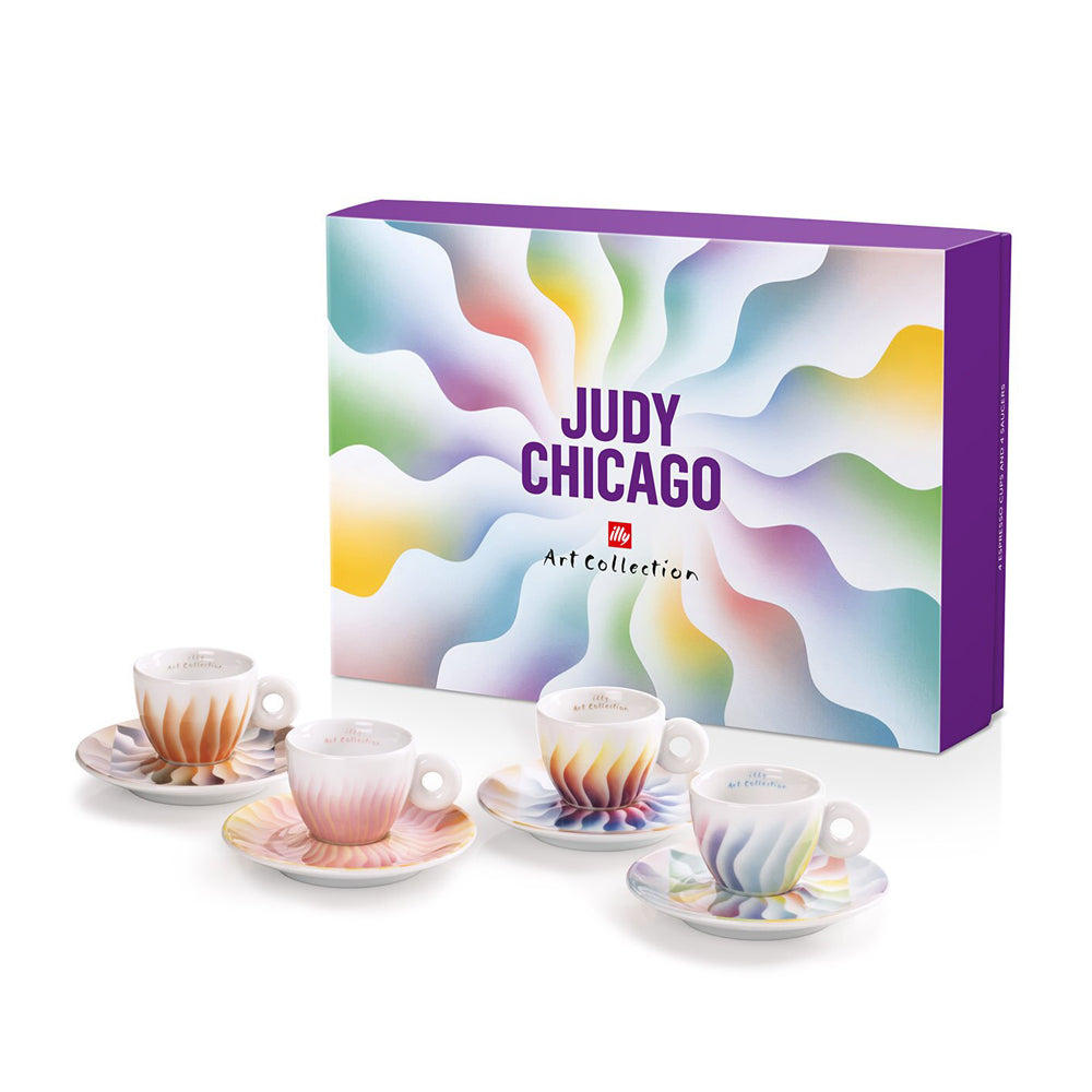 Judy Chicago Espresso Set of 4