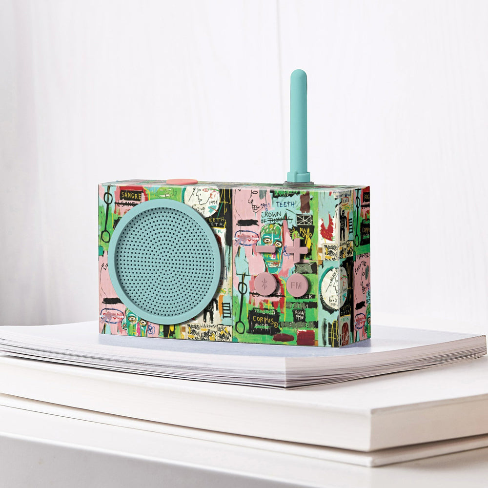 Tykho 3 Radio + Bluetooth Speaker Basquiat In Italian