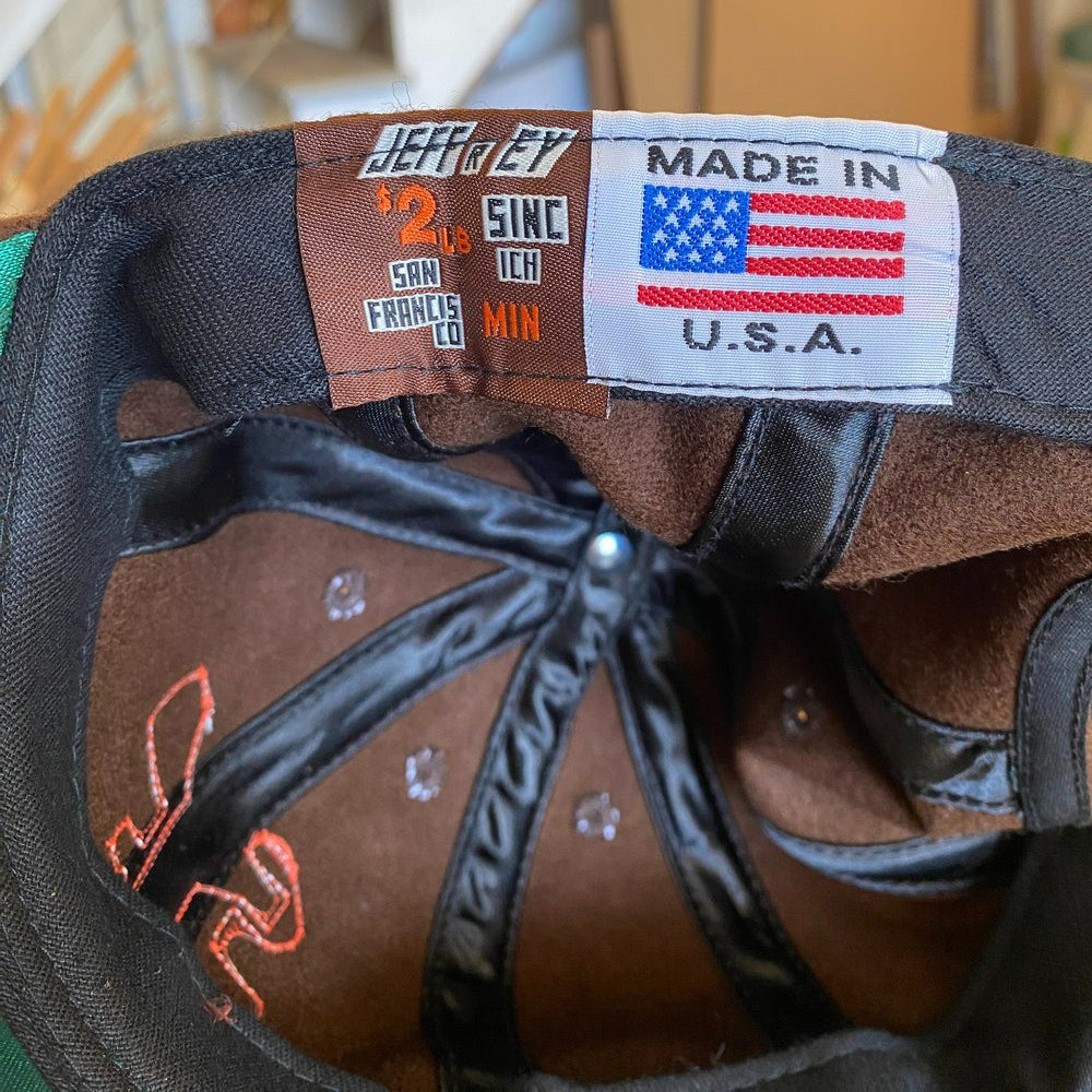 Jeffrey Sincich 8-Panel Wool SF Baseball Cap: Brown - SFMOMA