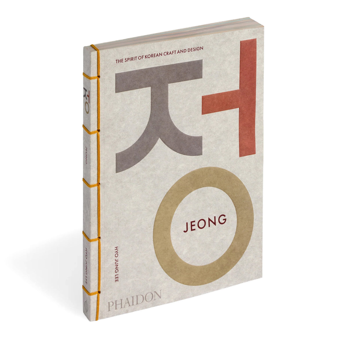 Book titled 'Jeong' by Phaidon on a white background