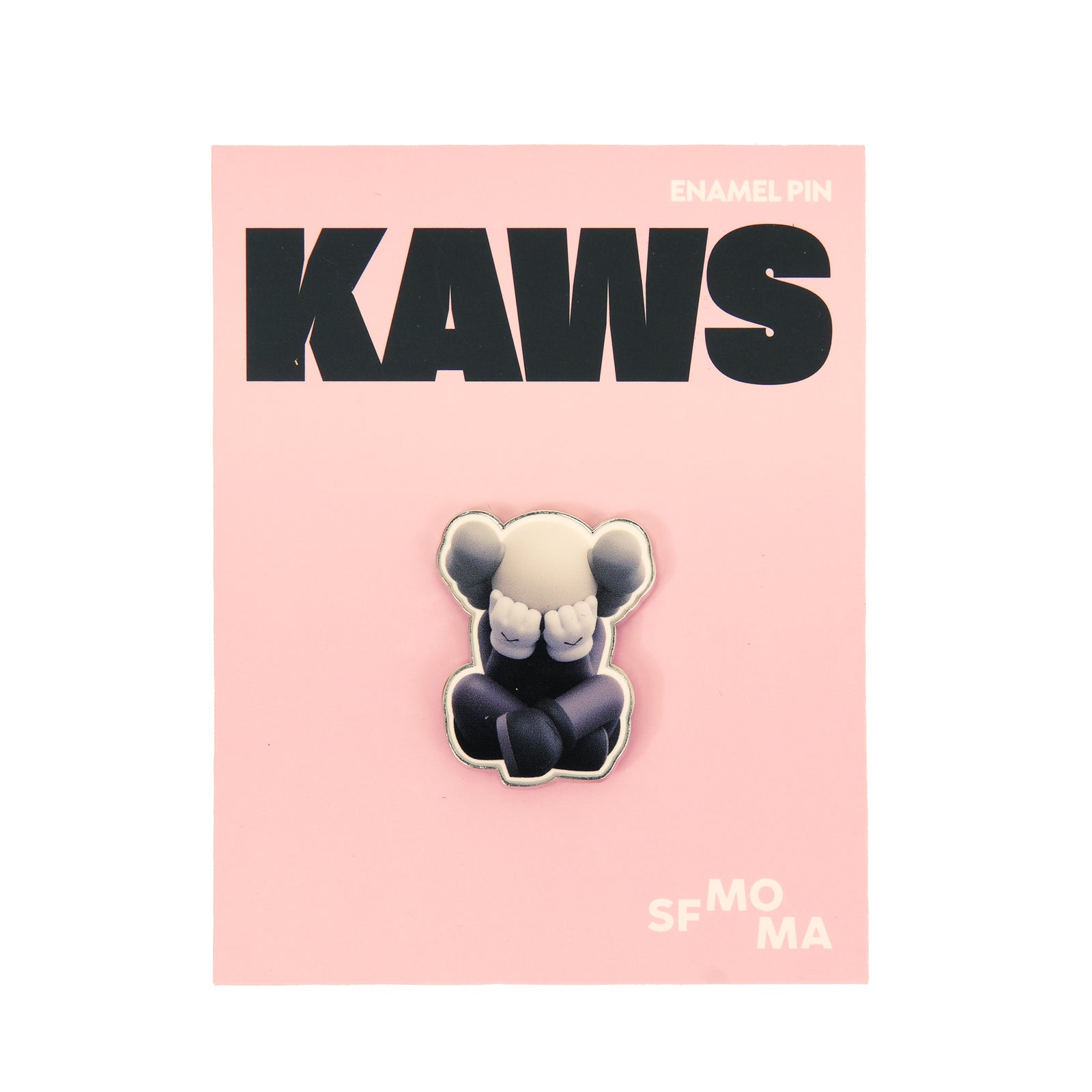 KAWS SEPARATED Pin on backing card